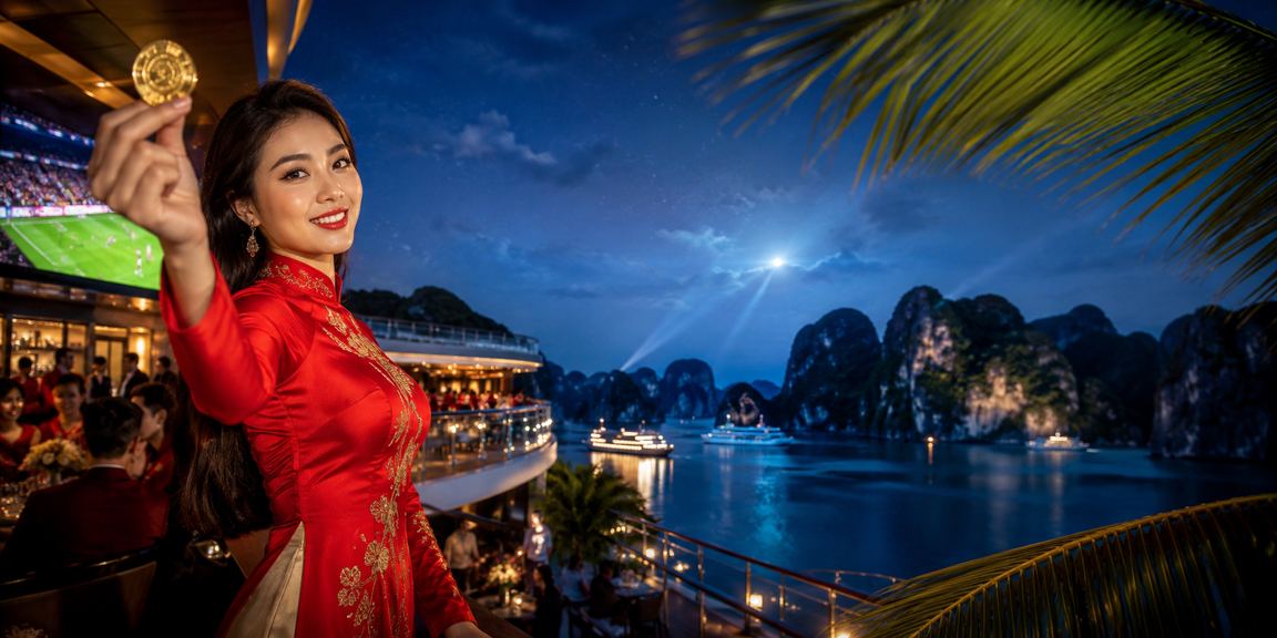 Khung cảnh casino phong cách lịch lãm tại Hạ Long